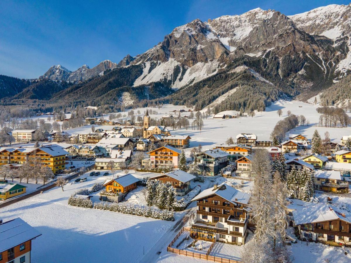 Bergidyll Top 1 Gartenwohnung Ramsau am Dachstein Buitenkant foto