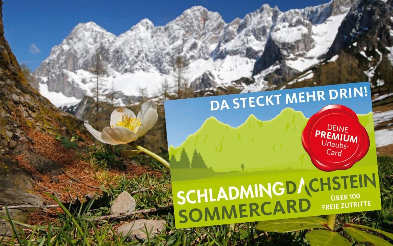 Bergidyll Top 1 Gartenwohnung Ramsau am Dachstein Buitenkant foto