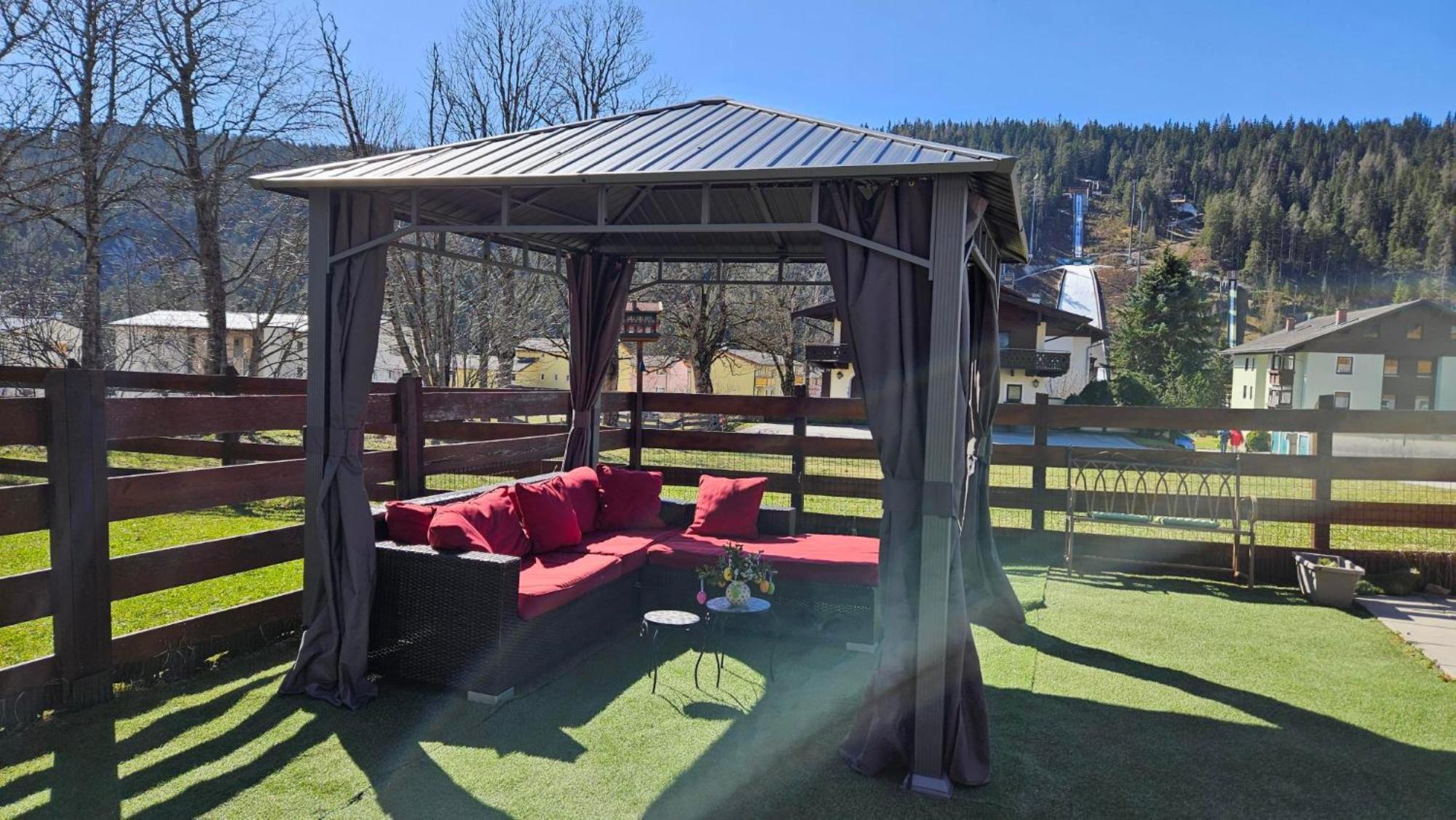 Bergidyll Top 1 Gartenwohnung Ramsau am Dachstein Buitenkant foto