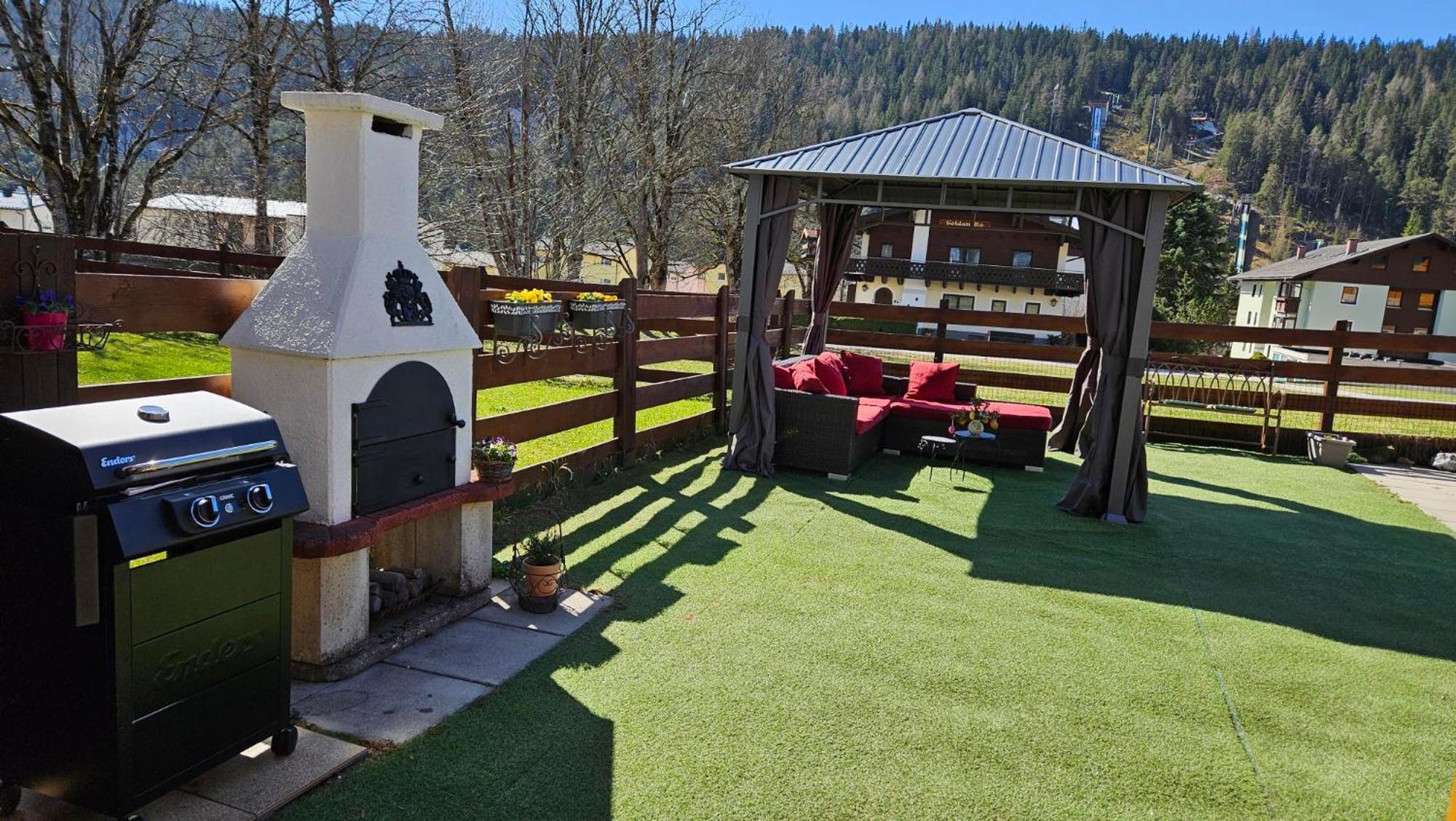 Bergidyll Top 1 Gartenwohnung Ramsau am Dachstein Buitenkant foto